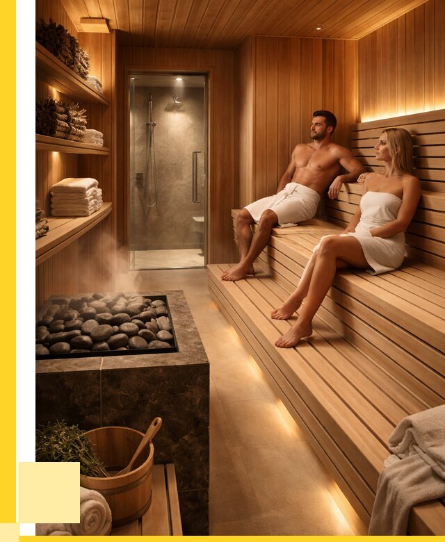 Интерьеры саун под ключ в Нижневартовске от 186480 р. | ЭриданНжт
