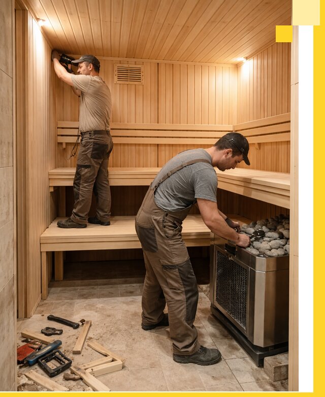 Купить сауну под ключ в Нижневартовске с монтажом и гарантией