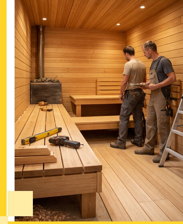 Отделка бань и саун в Нижневартовске по цене от 4662 р. | ЭриданНжт