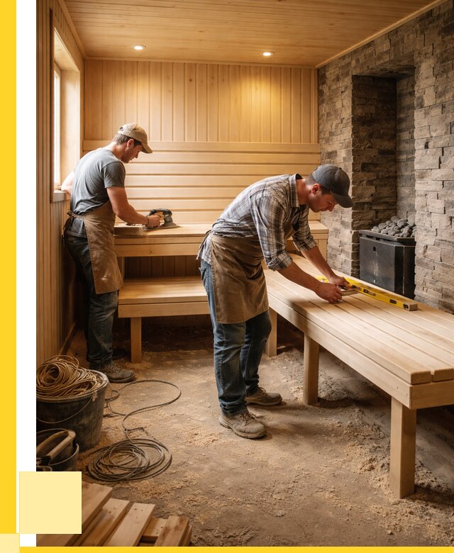 Отделка бани в Нижневартовске: внутренняя отделка от 3108 р. | ЭриданНжт