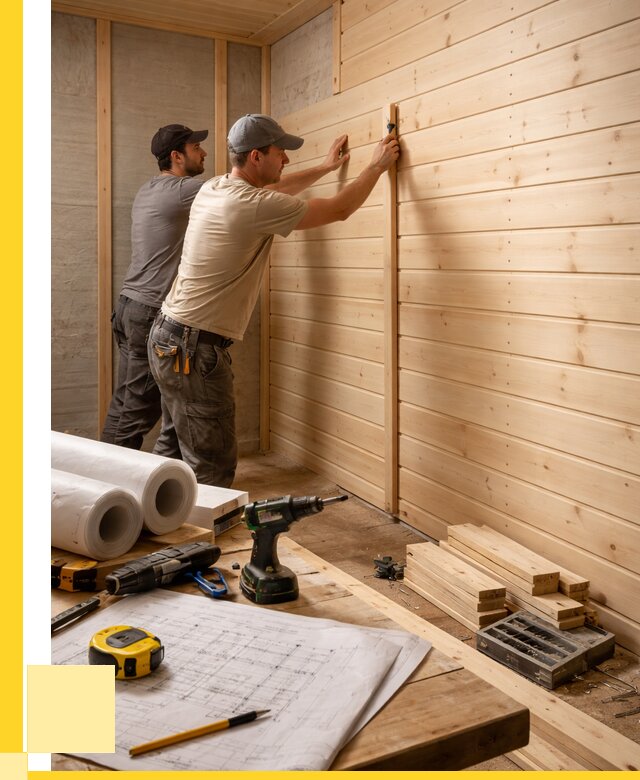 Обшивка бани вагонкой в Нижневартовске от 1243 р., ЭриданНжт