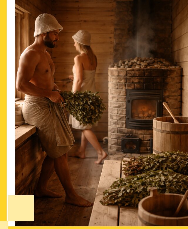 Русские бани в Нижневартовске: проекты и дизайн от 362600 р. | ЭриданНжт