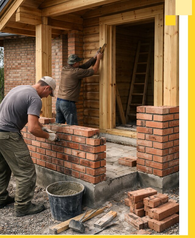 Строительство кирпичных бань под ключ в Нижневартовске с гарантией качества