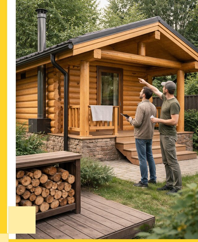 Бани для дачи под ключ в Нижневартовске от 259000 р. | ЭриданНжт