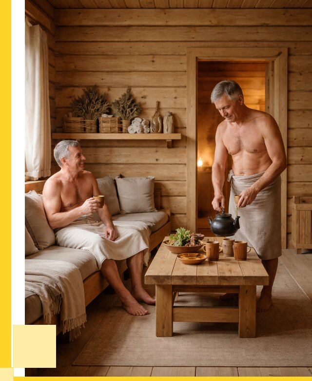 Бани с комнатой отдыха под ключ в Нижневартовске от 466200 р. | ЭриданНжт