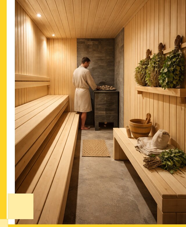 Отделка парной под ключ в Нижневартовске от 362600 р. | ЭриданНжт