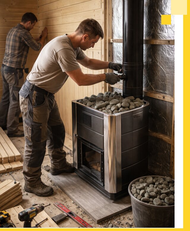 Проектирование и строительство парилок для бани в Нижневартовске под ключ