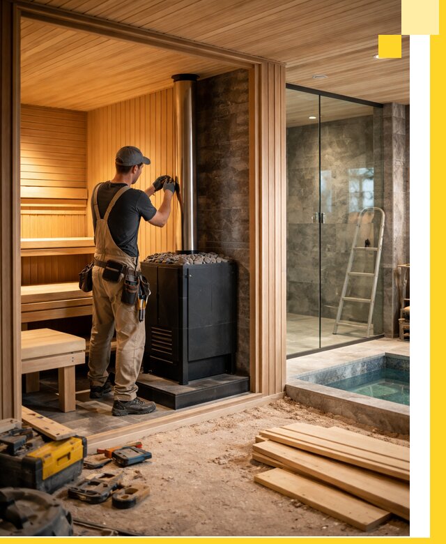 Полное строительство банных комплексов под ключ в Нижневартовске