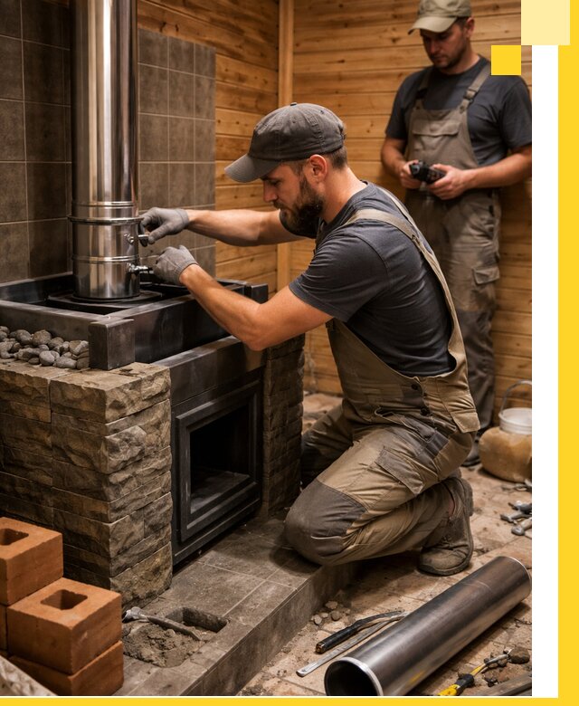 Изготовление и установка банных печей под ключ в Нижневартовске