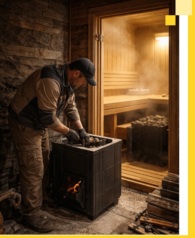 Строительство бани с сауной под ключ в Нижневартовске от проекта до сдачи