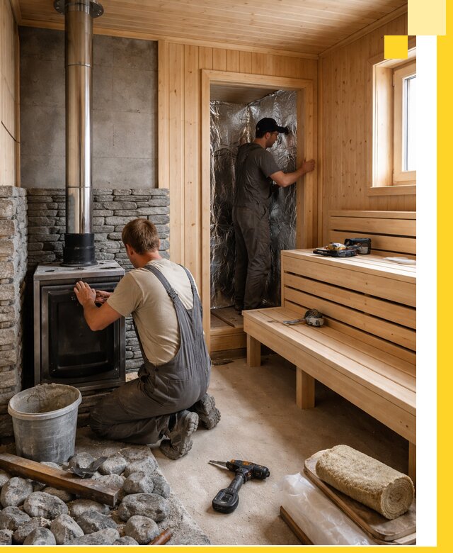 Строительство и изготовление бань под ключ в Нижневартовске