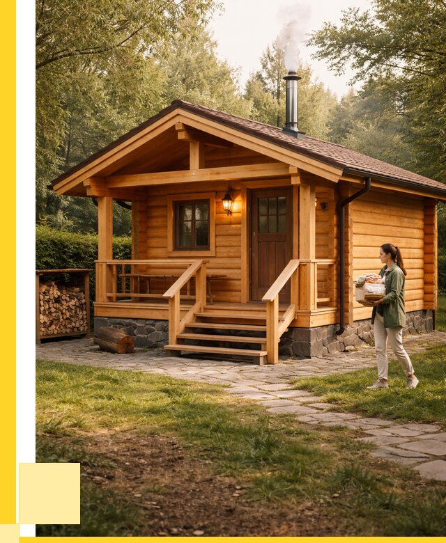 Купить баню под ключ в Нижневартовске от 673400 р. | ЭриданНжт