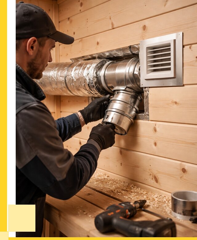 Монтаж вентиляции бани в Нижневартовске от 12432 р. | ЭриданНжт