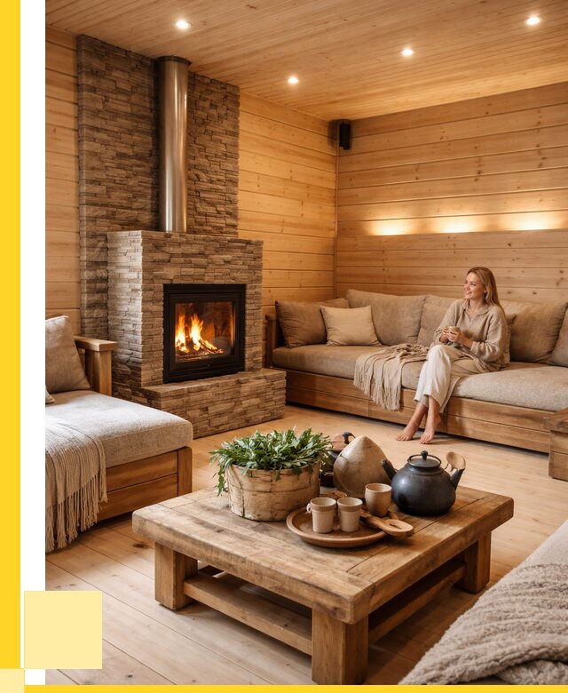 Проект бани с комнатой отдыха в Нижневартовске от 36260 р. | ЭриданНжт