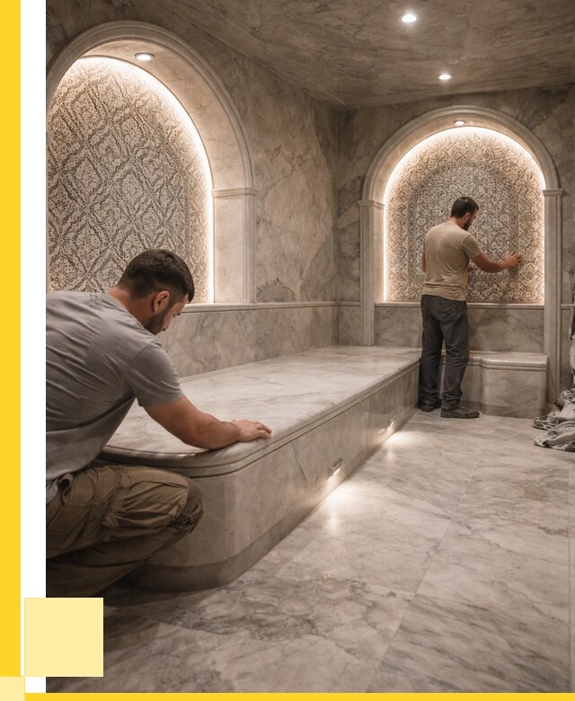 Турецкие бани под ключ в Нижневартовске от 259000 р. | ЭриданНжт