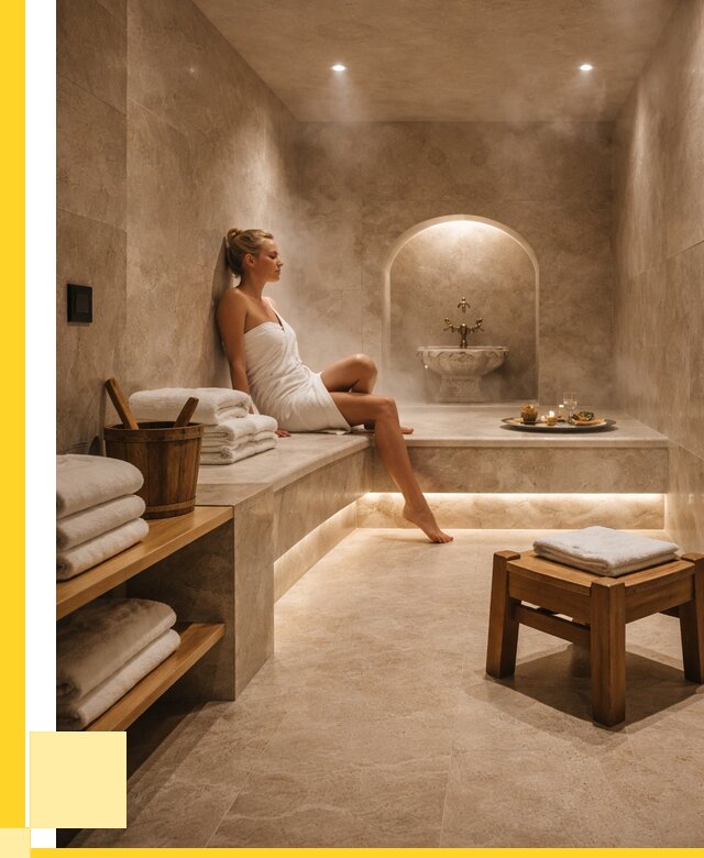 Хамам в квартире под ключ в Нижневартовске от 310800 р. | ЭриданНжт