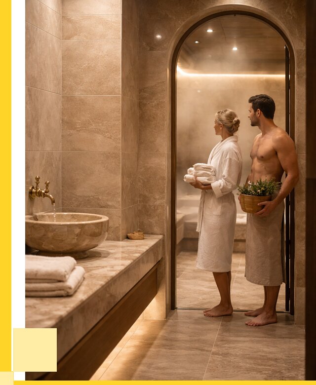 Проект и монтаж сауны и хамама в Нижневартовске от 362600 р., ЭриданНжт