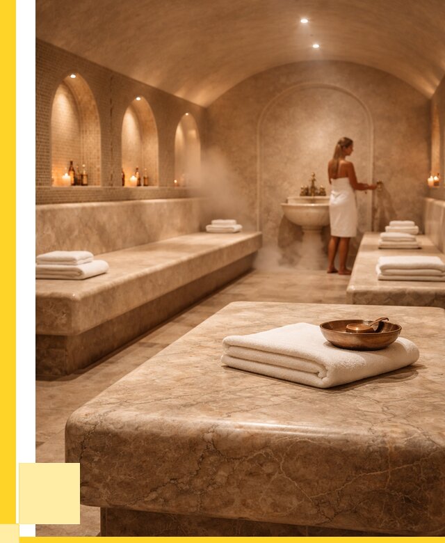 Лежаки для хамама в Нижневартовске под ключ от 36260 р. | ЭриданНжт